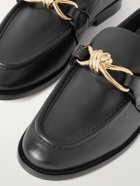 Bottega Veneta - Astaire Knot-Detailed Leather Loafers - Black