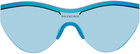 Balenciaga Blue Shield Sunglasses