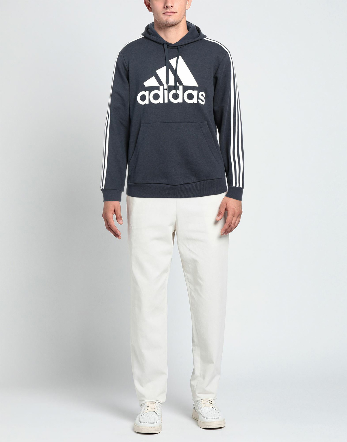 Adidas Mens Sweatshirt Midnight in Blue
