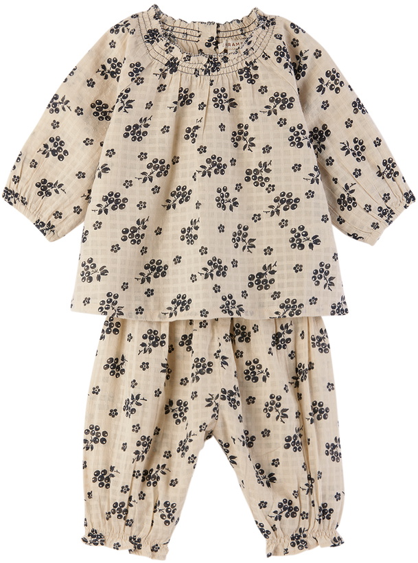 Photo: Caramel Baby Beige Burnet Shirt & Trousers