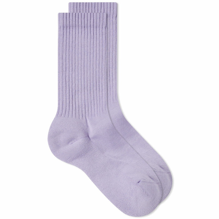 Photo: Colorful Standard Active Organic Sock in Soft Lavender