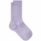 Colorful Standard Active Organic Sock in Soft Lavender