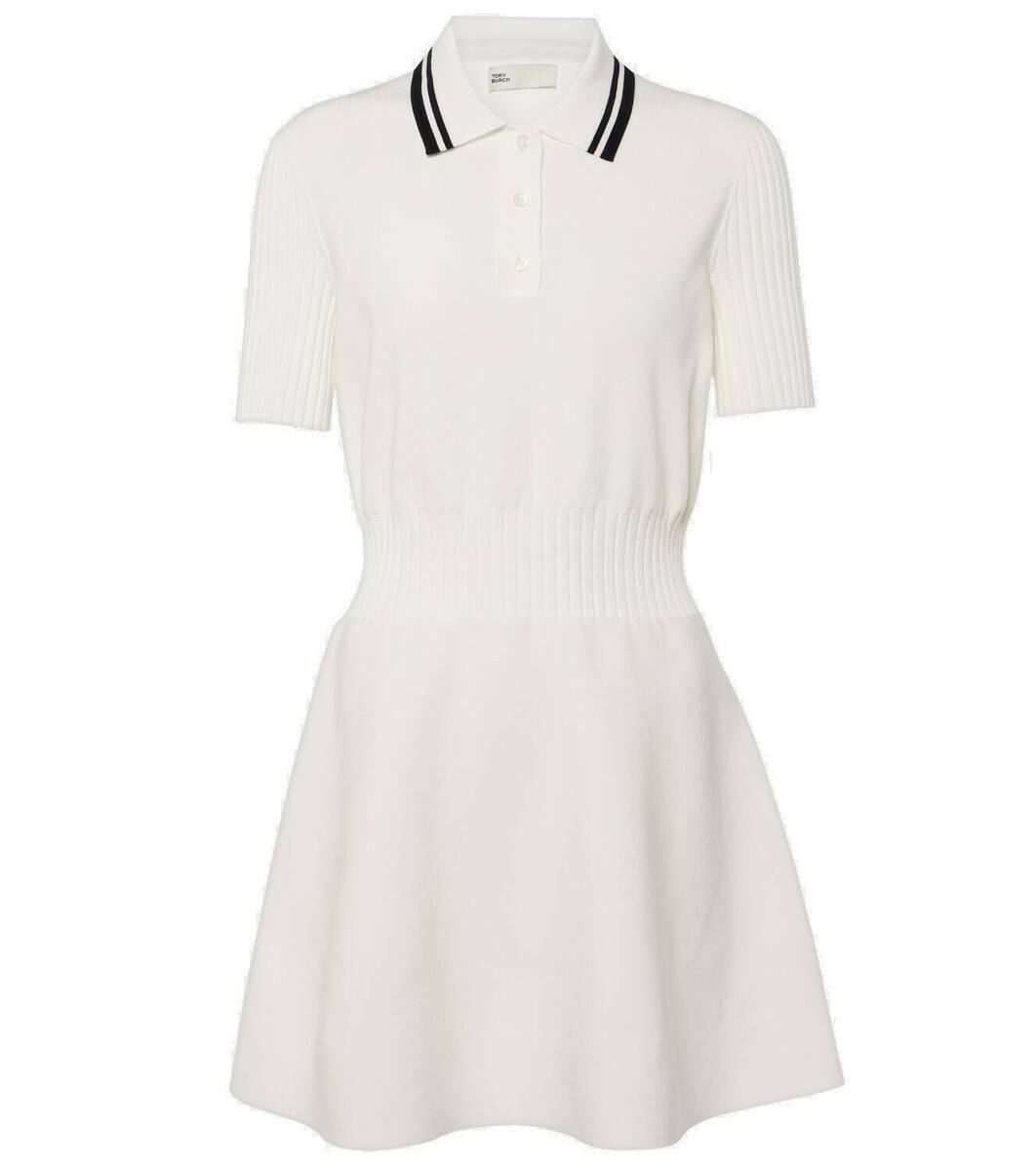 【TORY SPORT】CONTRAST STITCH POLO DRESS Tory Sport Tory Burch Contrast Stitch Polo Dress In Gala Red
