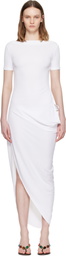 JACQUEMUS White 'The Sole' Maxi Dress