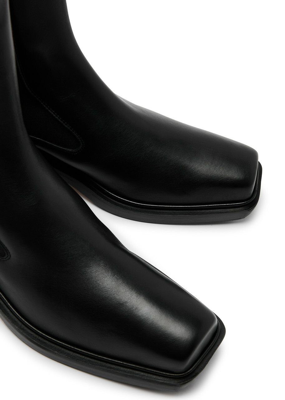【関税込み】Aeyde ブラック Antonia チェルシーブーツ Aeyde Antonia Leather Chelsea Boots Black Aeyde