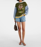 Alémais Anouk wool, alpaca, and mohair-blend sweater