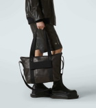 Rick Owens Large leather tote bag