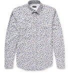 TOM FORD - Slim-Fit Floral-Print Cotton-Poplin Shirt - White