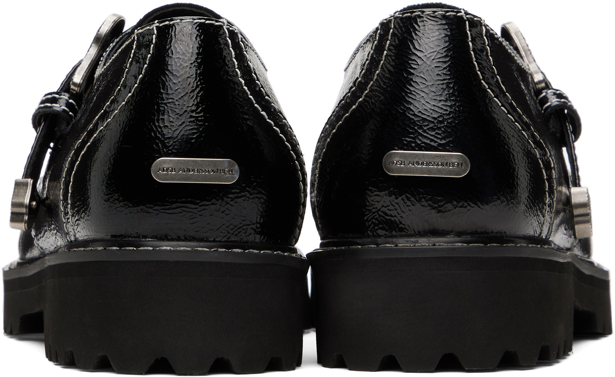 Andersson Bell Black Western Brogue Loafers