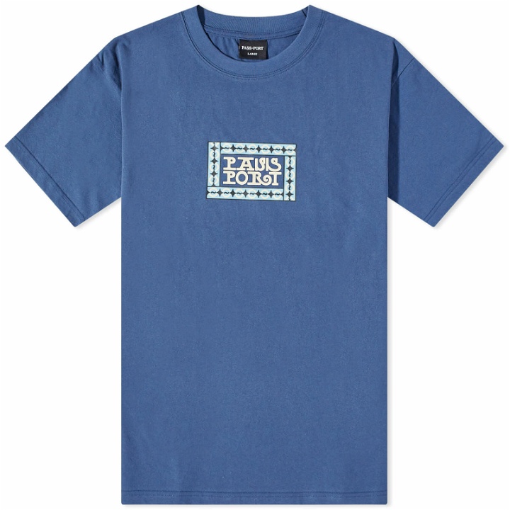 Photo: Pass~Port Men's Bath House T-Shirt in Harbour Blue