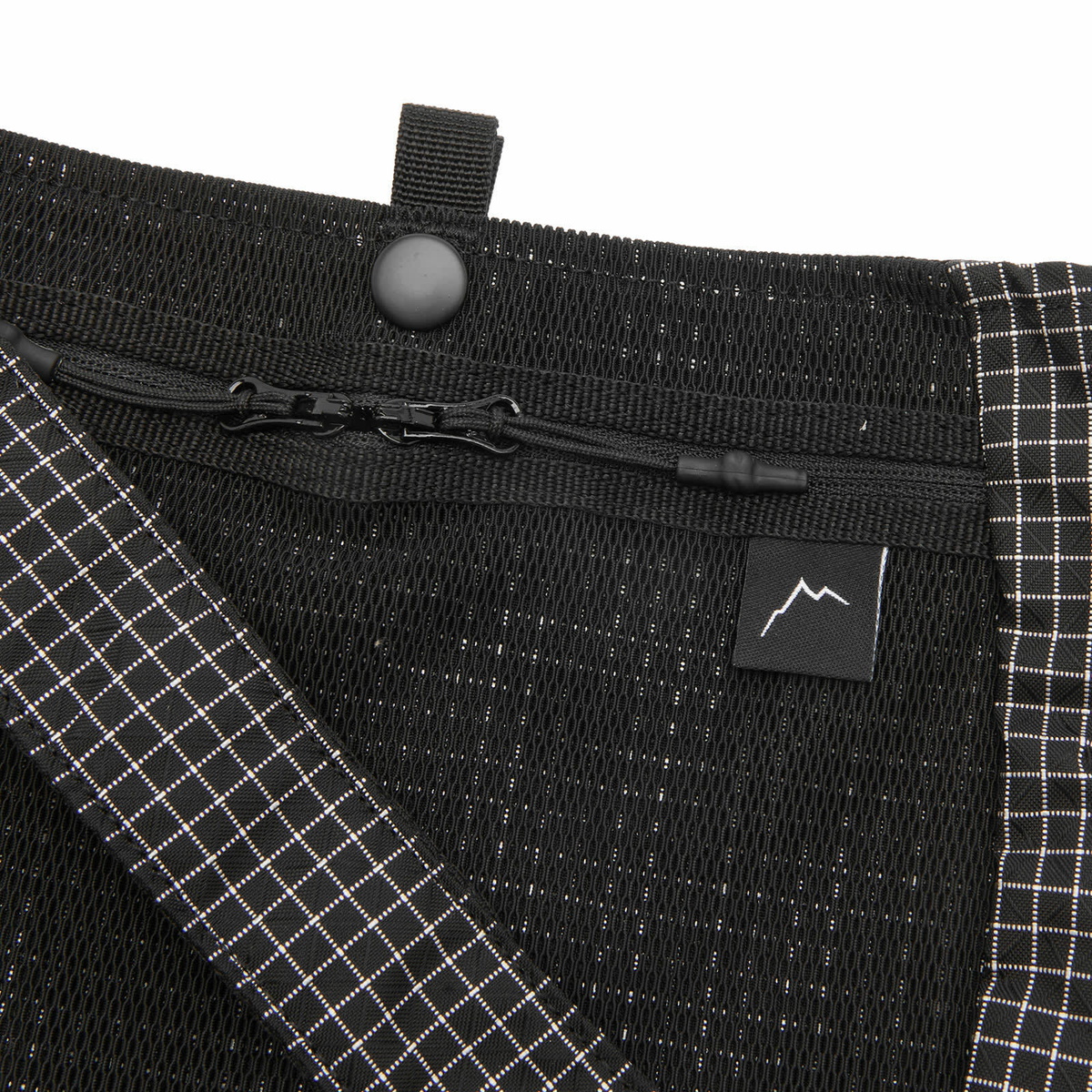 CAYL Men's Seorak 2 Bag in Grid Black 