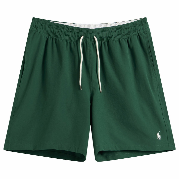 Photo: Polo Ralph Lauren Men's Traveler Swim Shorts in New Forest