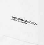 Neighborhood - Three-Pack Logo-Print Cotton-Jersey T-Shirts - White