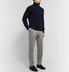 Kingsman - Grey Wool-Flannel Trousers - Gray