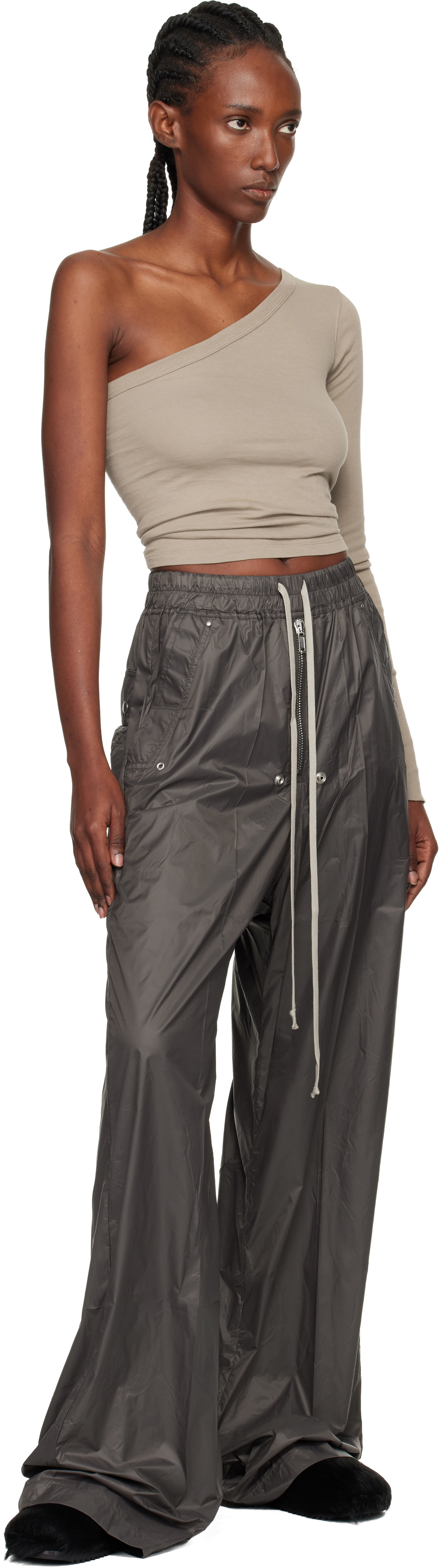 Rick Owens DRKSHDW Gray Concordians Geth Belas Lounge Pants