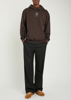 Represent 247 Uprising Hooded Cotton Sweatshirt Brown