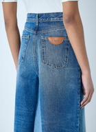 Chloé Contrast Denim Shorts