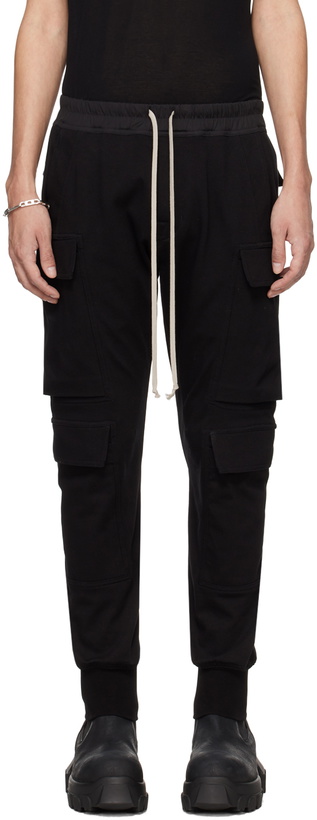 Photo: Rick Owens Black Mastodon Cargo Pants