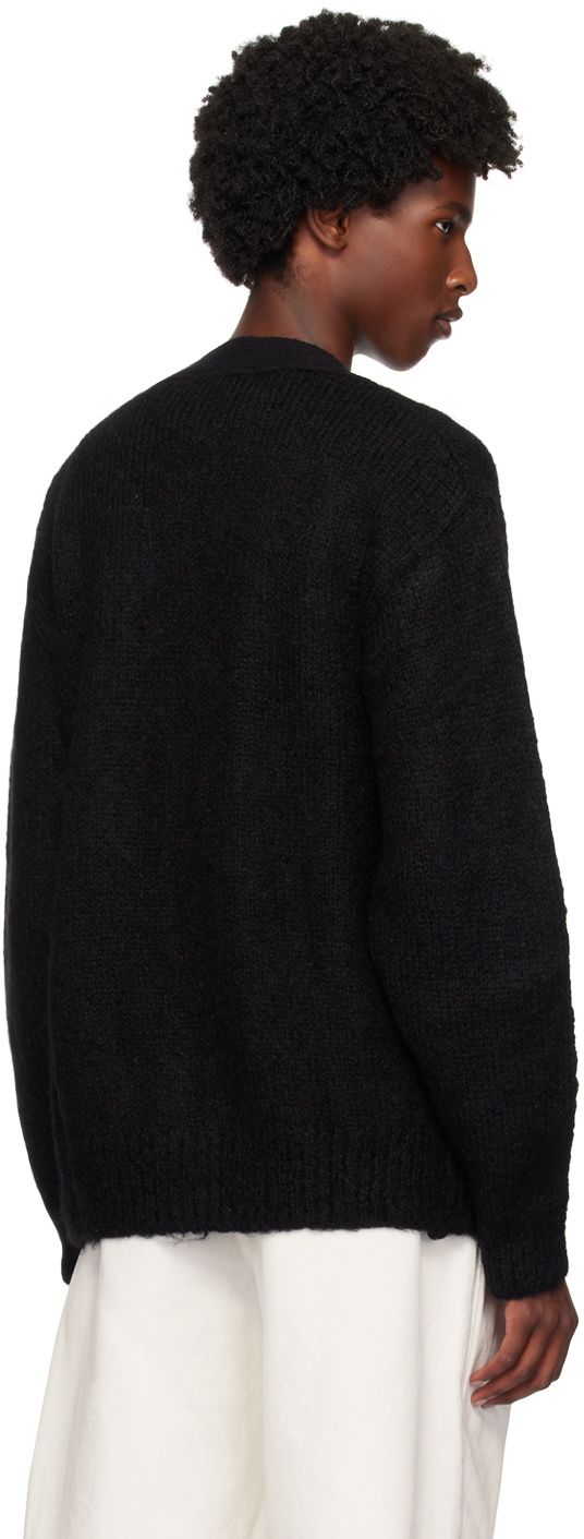 【AMOMENTO】GRANDPA CARDIGAN (Black) AMOMENTO Grandpa Cardigan - Black | Garmentory