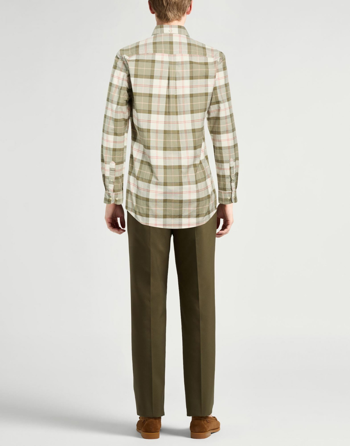 Barbour Mens Shirt Khaki