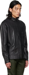 FREI-MUT Black Leather Jacket