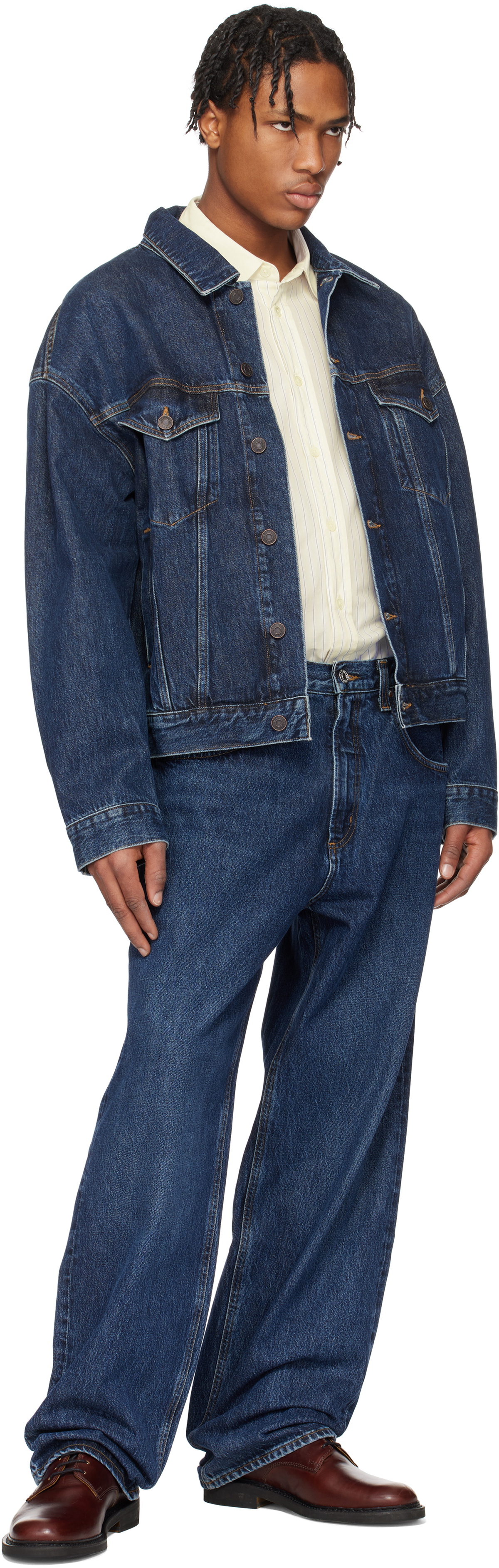 AGOLDE Blue Stephano Denim Jacket