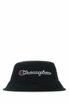 Champion Black Cotton Bucket Hat