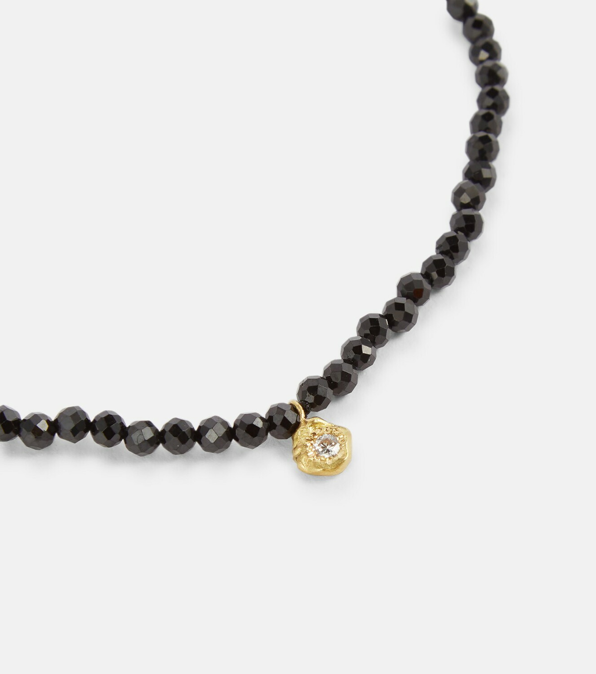 Elhanati - Cha-Cha 18kt gold  anklet with diamond and spinels