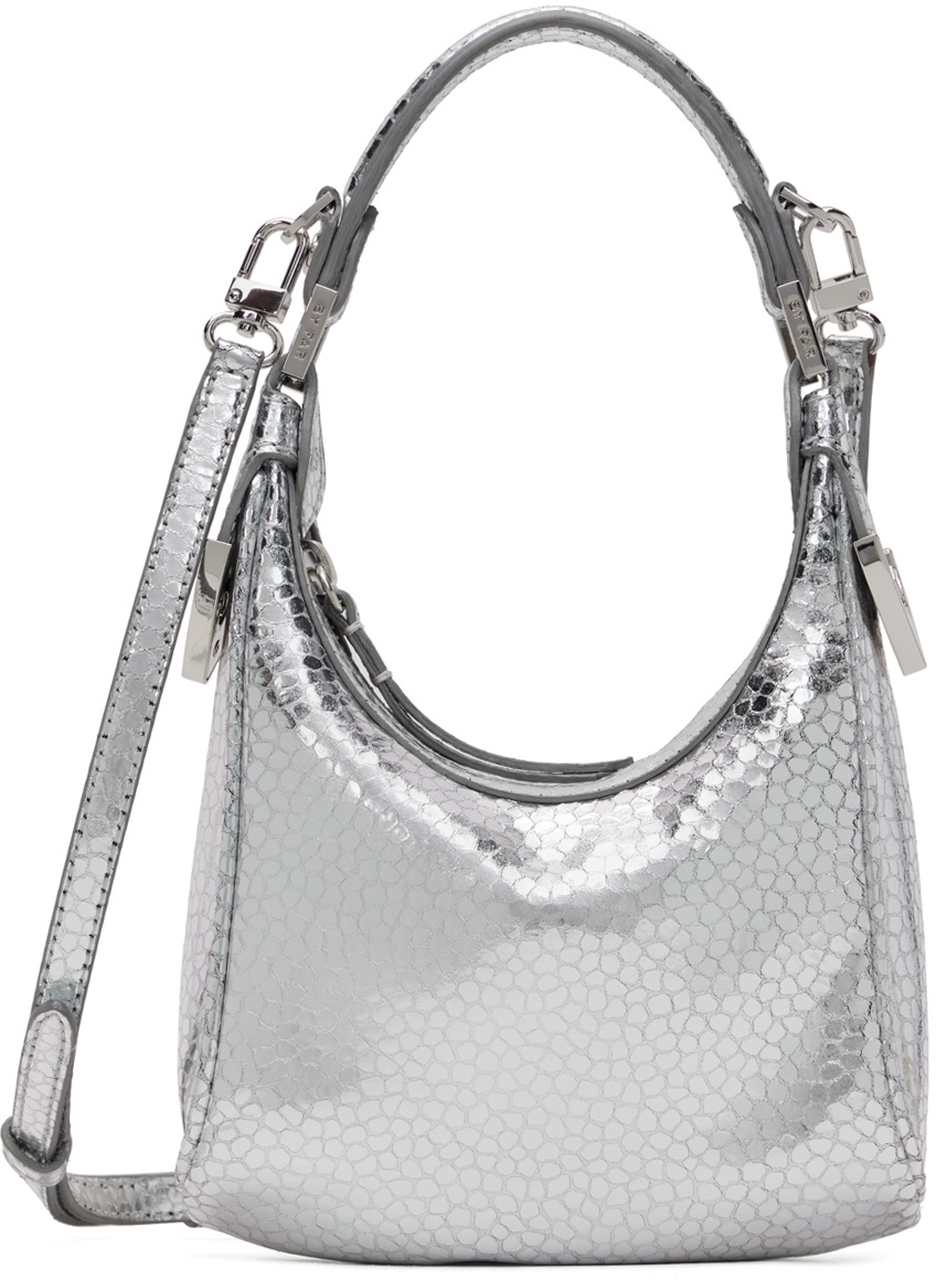 BY FAR Silver Cosmo Bag By Far