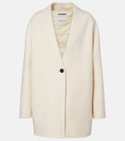 Moncler Genius + Jil Sander virgin wool down coat