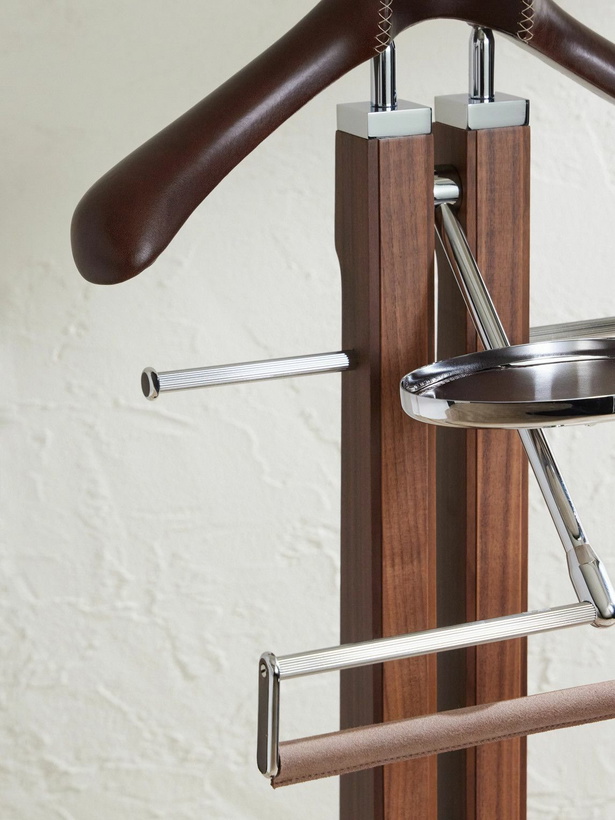Photo: Lorenzi Milano - Leather-Trimmed Mahogany Valet