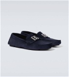 Dolce&Gabbana DG suede loafers