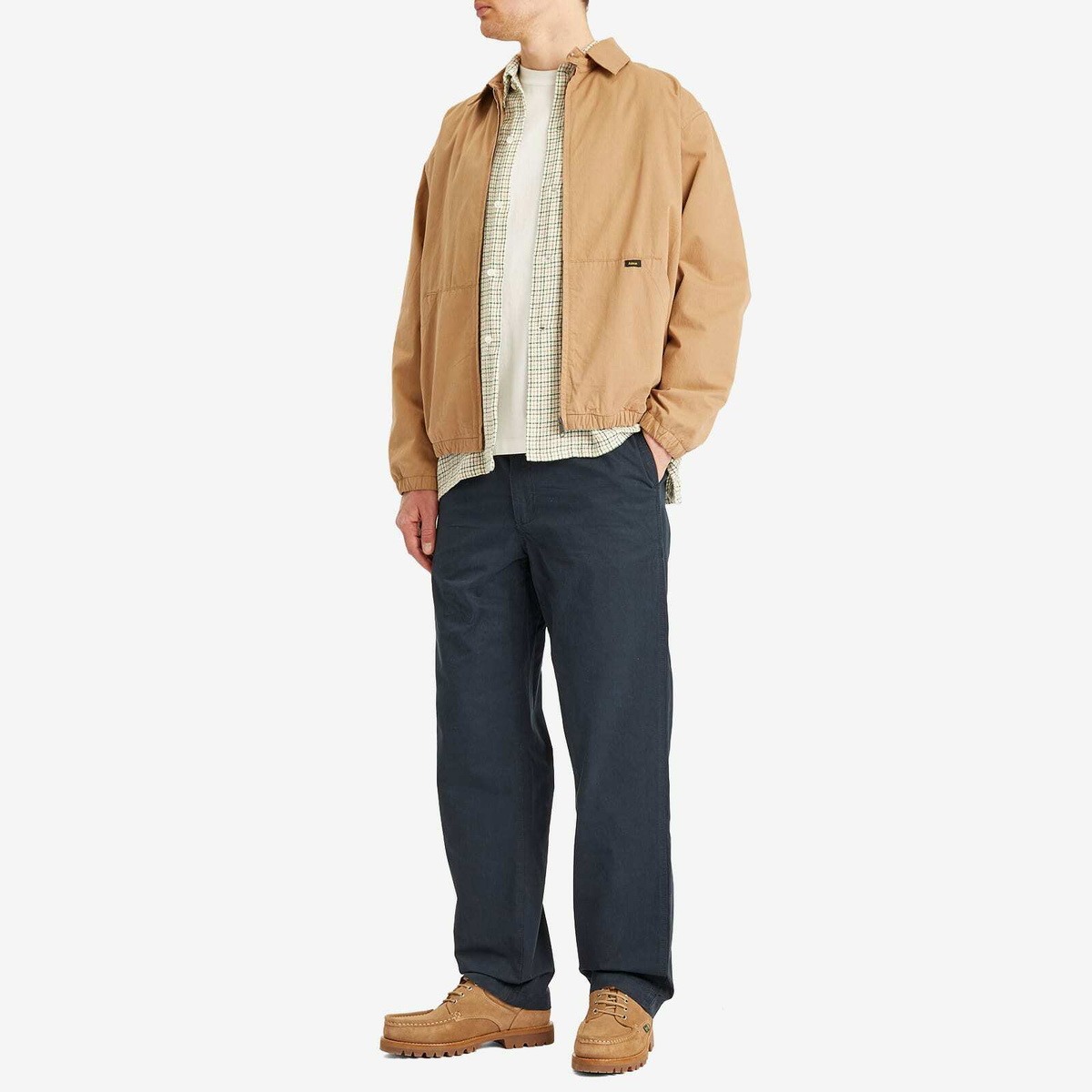 Adsum Men's Crew Jacket in Brown