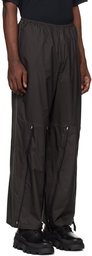 and wander Gray 3L UL Rain Trousers