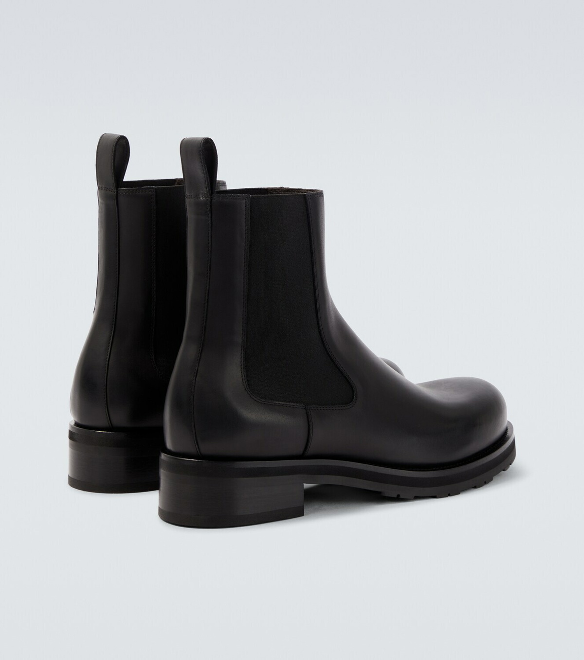 The Row Leather Chelsea boots