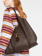 TOD'S - T Timeless Leather Shopping Bag