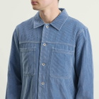 Folk Men's Zaki Jacket in Soft Blue Cord
