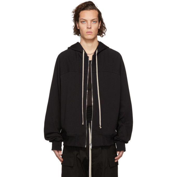 Photo: Rick Owens Black Windbreaker Hoodie