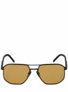 PRADA - Obsesive Triangle Pilot Metal Sunglasses