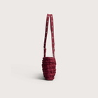 Damson Madder Women's Sophia Ruffle Bag in Red