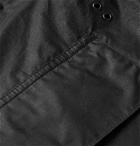 Barbour - Margaret Howell Waxed-Cotton Hooded Jacket - Black