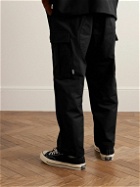 WTAPS - Straight-Leg Cotton-Ripstop Cargo Trousers - Black