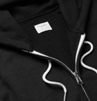 rag & bone - Loopback Cotton-Jersey Hoodie - Black