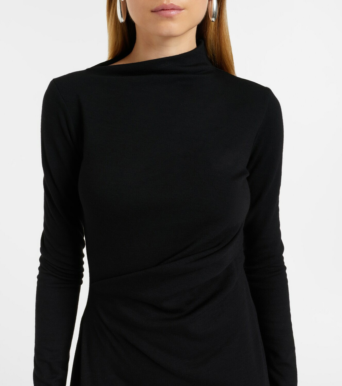 Sportmax Edile wool and cotton-blend midi dress