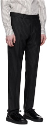 Tiger of Sweden Black Tense Trousers