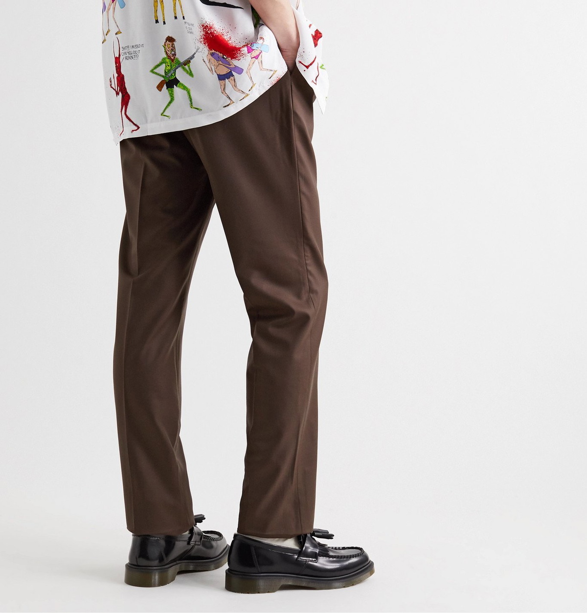 WACKO MARIA ワコマリア PLEATED TROUSERS ゼニア-