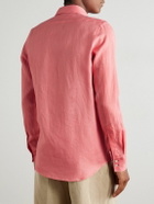 Richard James - Slim-Fit Linen Shirt - Pink