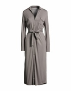 Majestic Filatures Womens Midi dress in Grey