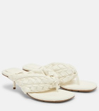 Bottega Veneta Salsa Intrecciato leather thong sandals