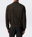 Arma Didier suede bomber jacket